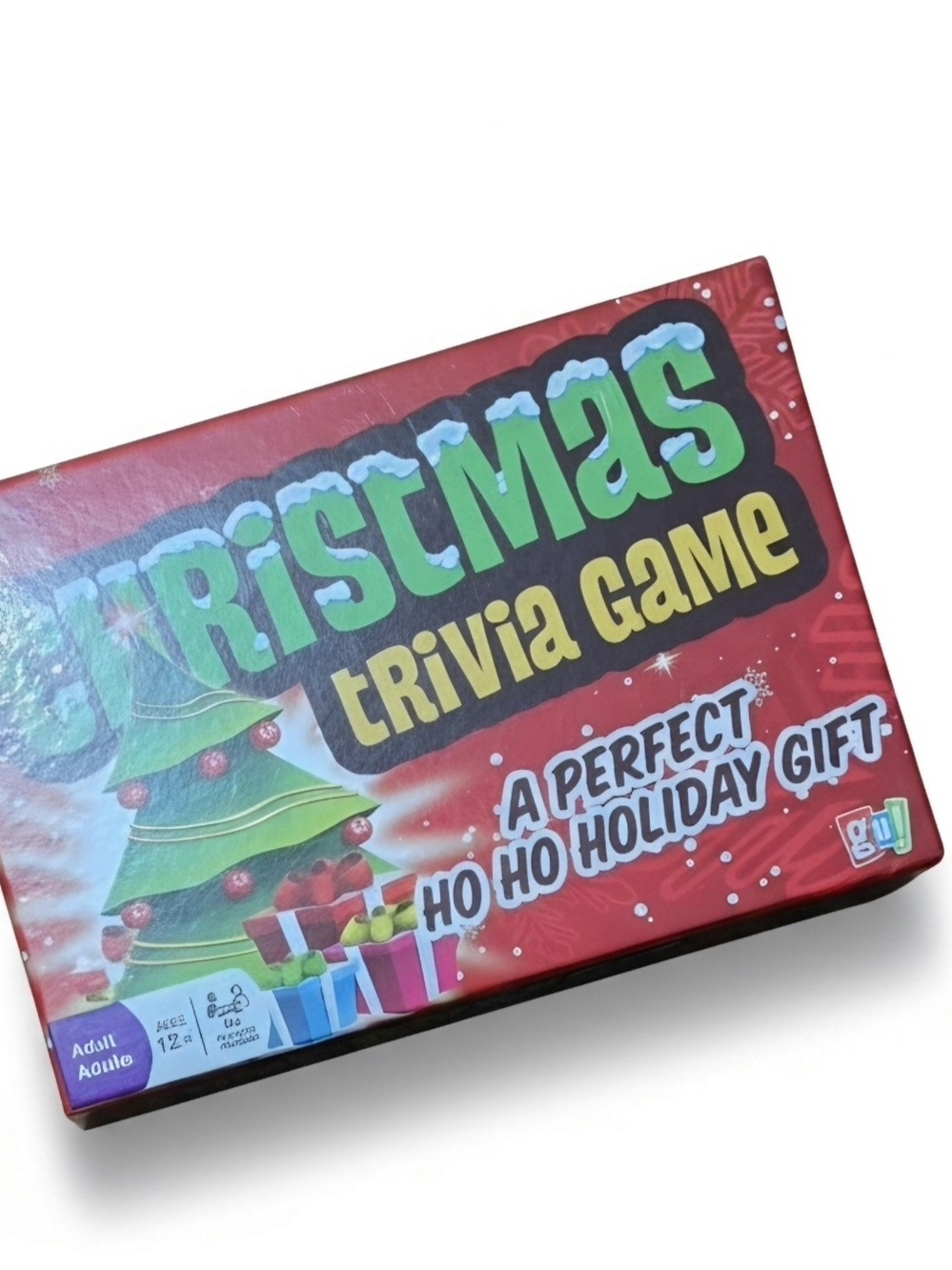 NWOT Christmas Trivia Game - Red Holiday Trivia Box